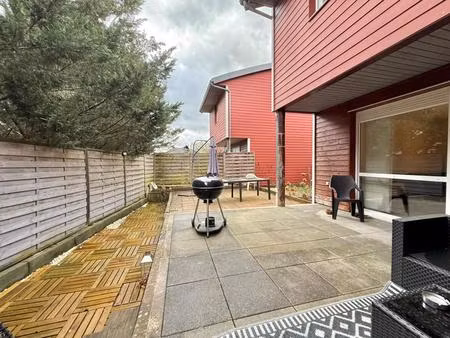 chenôve – appartement/maison de ville avec jardin  terrasse et garage