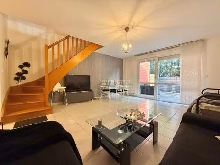 chenôve – loft 3 chambres avec jardin  terrasse et garage