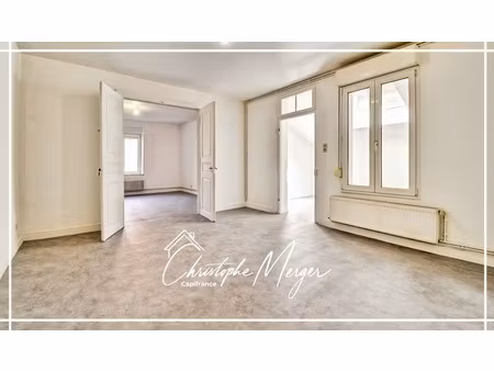 appartement à vendre 3 chambres 94m² à sarrebourg (57) sans travaux  centre ville  avec ga