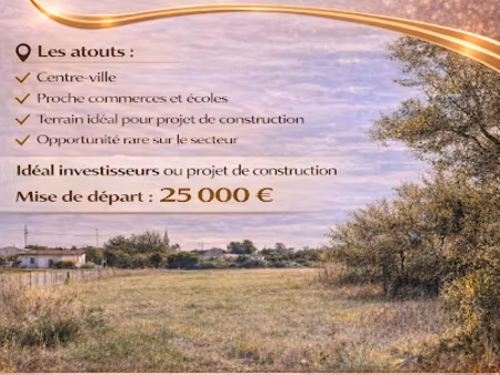 vente terrain 708 m² à saint-christoly-de-blaye (33920)  25 000 €