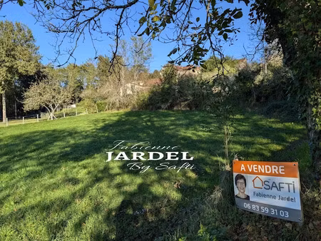vente terrain à batir 1459 m² à groléjac (24250)  21 200 €