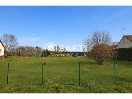 vente terrain 921 m² à crouay (14400)  65 000 €