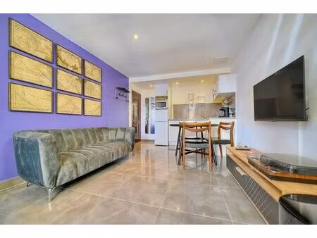 meublé :cannes - studio dans villa avec jardin