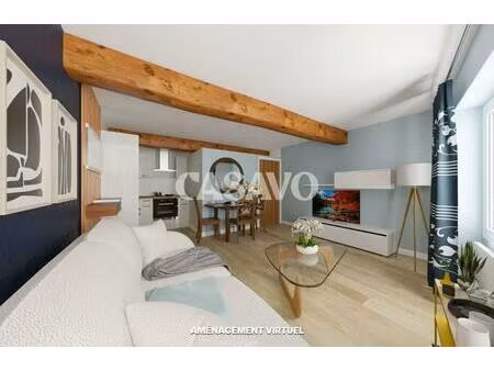 vente appartement 2 pièces de 40m² - 75004 paris