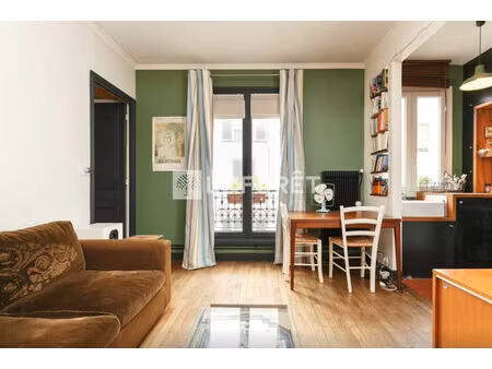 paris 18ème appartement paris 2 pièces 30.84 m2