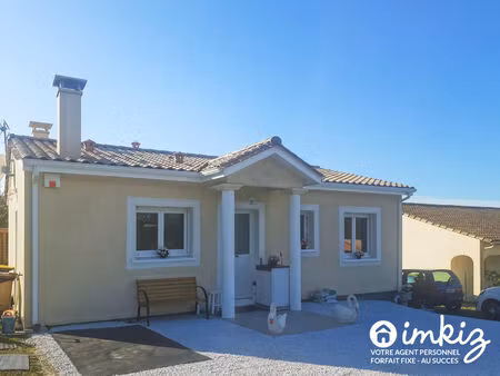 vente maison 4 pièces 93 m² laruscade (33620)