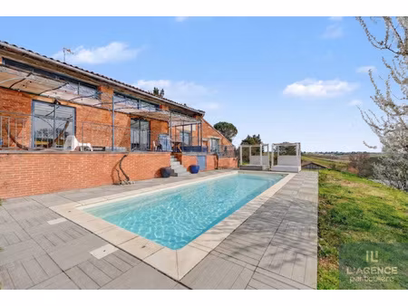 maison t6 + gite t2 montbrun lauragais