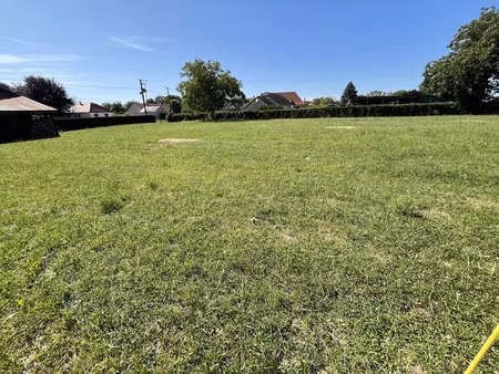 vente terrain 1206 m² à argilly (21700)  80 000 €