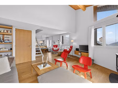 chalet composé de deux appartements aux allues