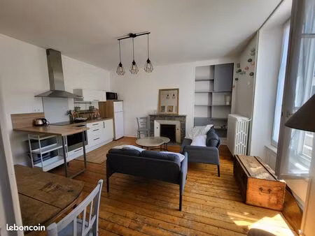 bail mobilité de 3 mois (01/04/2026 au 31/07/2026) : appartement meublé - 35m² - angers ce