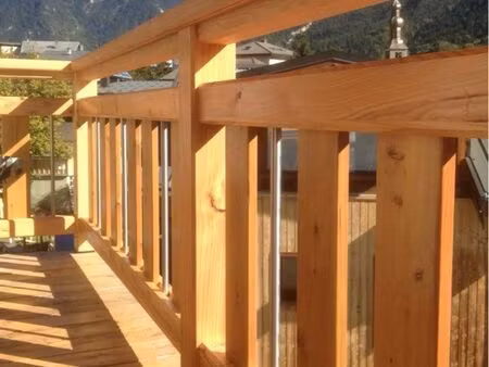 loue cosy t1 en duplex de 38m2 à bozel  pour 2 pers  plein sud