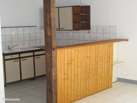 appartement 50 m² en rez de chaussee