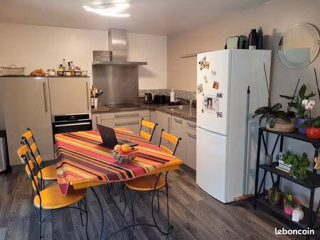 appartement 70m² avec jardin