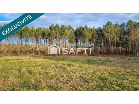 vente terrain 1527 m² à pontenx-les-forges (40200)  162 000 €