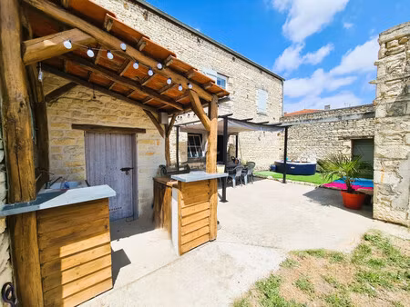 vente maison angliers  220m² 9 pièces 428 000€ avec garage