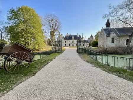 vente château 12 pièces 550 m² à vivy (49680)  1 200 000 €