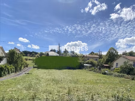 terrain constructible de 795 m2 non viabilisé