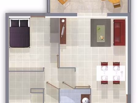 appartement 2 pièces 42 m² à louer marseille 13e arrondissement 13013 ? | era immobilier