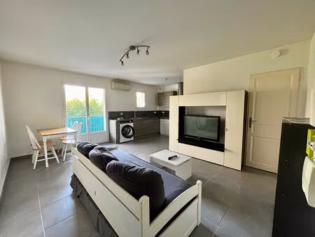 appartement 2 pièces à louer meublé en rez-de-chaussée à vidauban