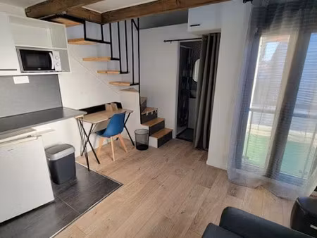 location meublée appartement 1 pièce 21 m² à villetaneuse (93430)  800 €