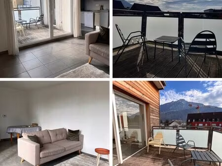 ? appartement 3 pièces meublé lumineux et idéalement situé à bonneville ??