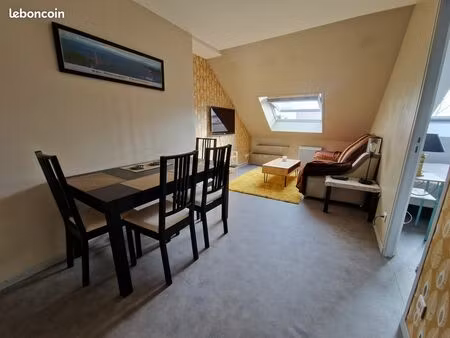 appartement meublé 34m2 très calme en centre ville de cherbourg