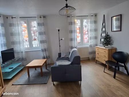 appartement 48m² meublé  avec garage à ribeauvillé  à louer