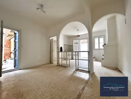 a vendre - maison de village t3 57m2 passa