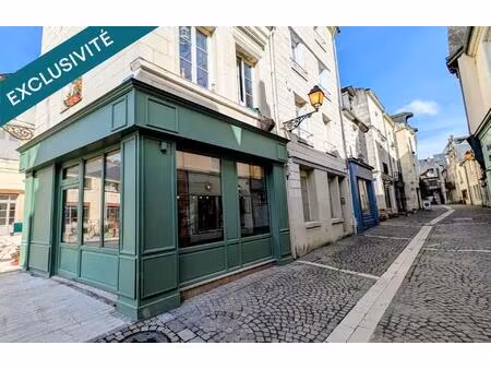 vente commerce 37 m² chinon (37500)