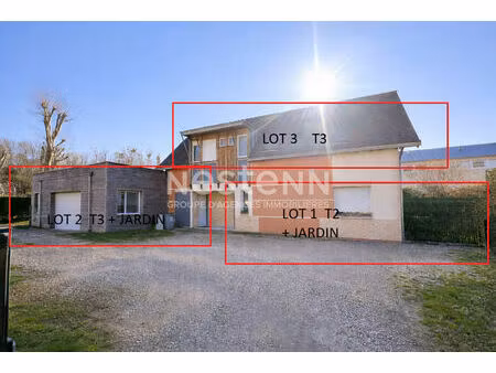 immeuble 180 m² 3 logements + jardins + parkings chaumont en vexin