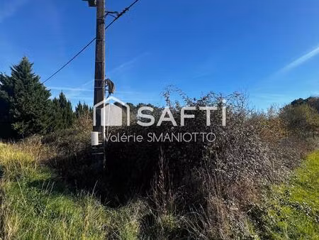 vente terrain 6952 m² masseilles (33690)