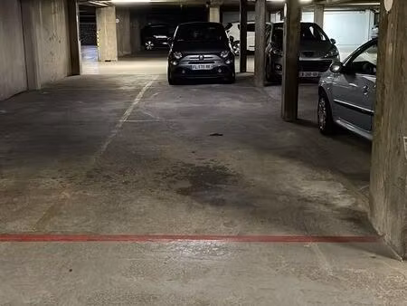 2 parkings (en enfilade) rue e nortier à neuilly/seine
