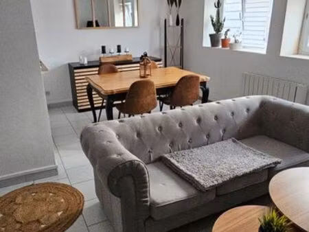 t2 meublé 38m2 - hyper centre valenciennes - parking privé - gare/tram 3min