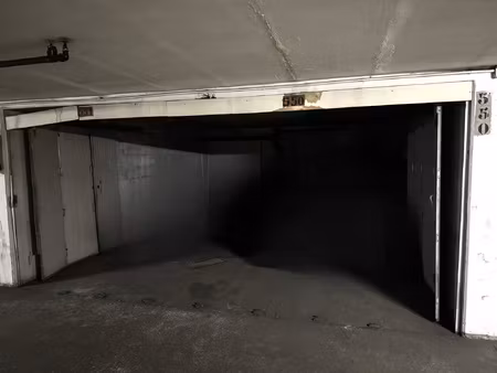 paris xvi o trocadero / passy | double box en sous-sol dans