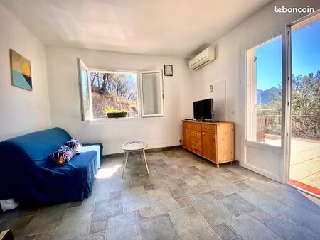 t2 de 40 m² à louer – idéal étudiant – soveria (près de corte)