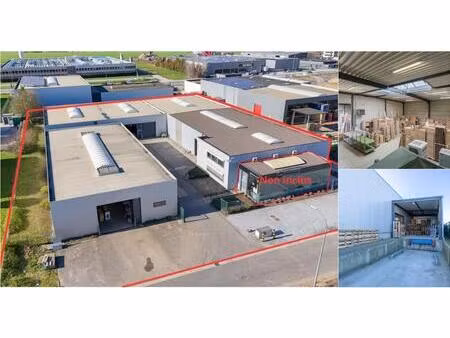 surface industrielle à louer à rue de l'industrie 3 villers-le-bouillet (vbd96393)