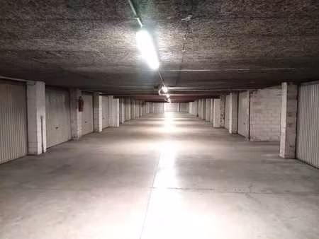 ruime ondergrondse garagebox ca 33m²