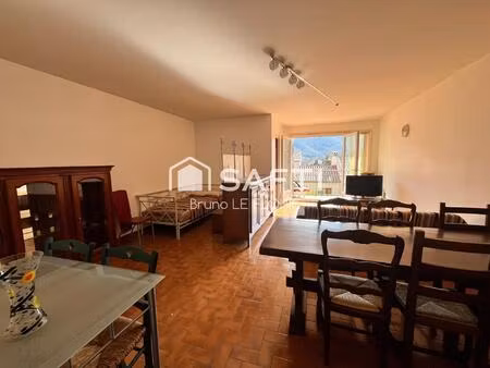 belle appartement de 56m² au rdc .