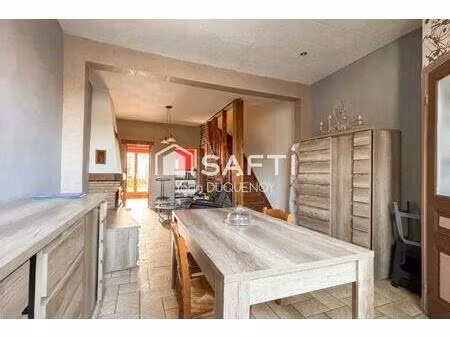 maison de ville 4 chambres avec extérieur – centre billy-montigny