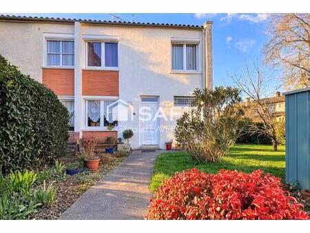 maison t4 familiale  jardin  calme  launaguet