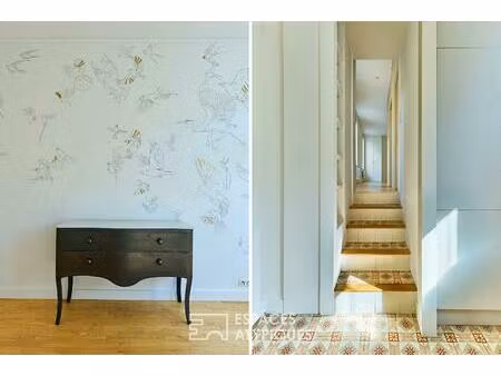 ancienne boutique réhabilitée en appartement au coeur de montmartre