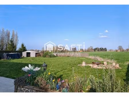 semi-plain-pied lumineux avec jardin