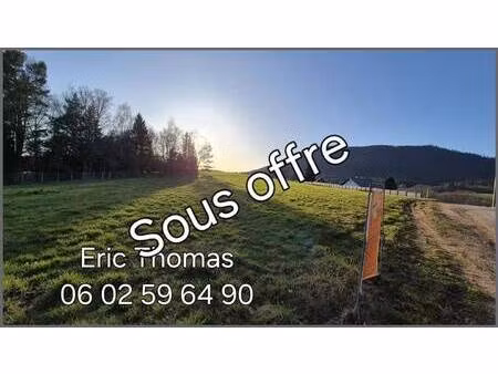 terrain constructible à vendre