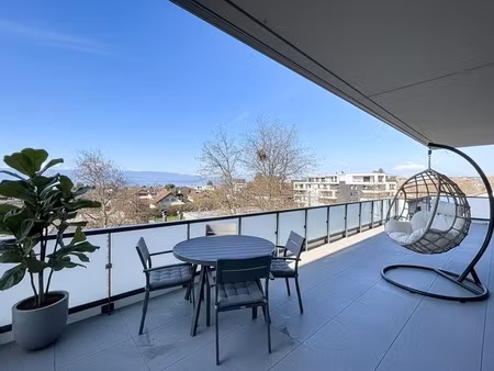 appartement à vendre attique 4 pièces thonon les bains (74)