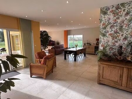 maison - 4 chambres - sous-sol - piscine