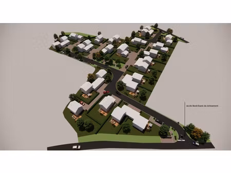 achat terrain 543m² st jean de tholome 74250