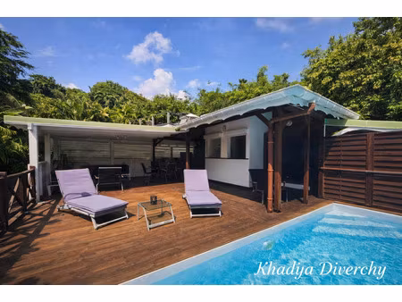charmante maison avec piscine proche du bourg de deshaies