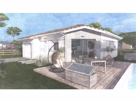 vente maison neuve 3 pièces 60 m² à saint-perdon (40090)  201 950 €