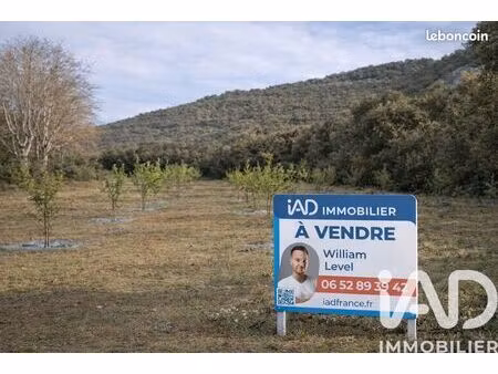 terrain 6460 m² valliguières