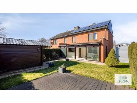 rustig gelegen hob met 3 slpks  zo-tuin en garage te wilsele